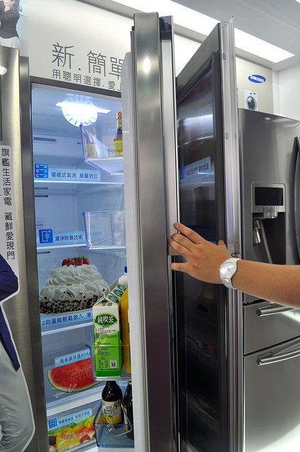 三星愛現門冰箱