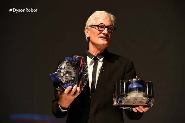 戴森發明家兼創辦人James_Dyson出席Dyson_360_Eye™_吸塵機器人新品發表會