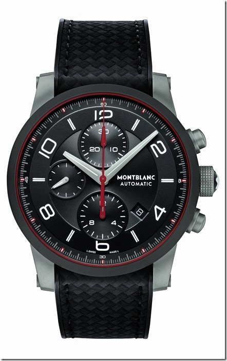 112604 萬寶龍TimeWalker系列都會極速(Urban Speed)計時腕錶，建議售價約NT$171,600