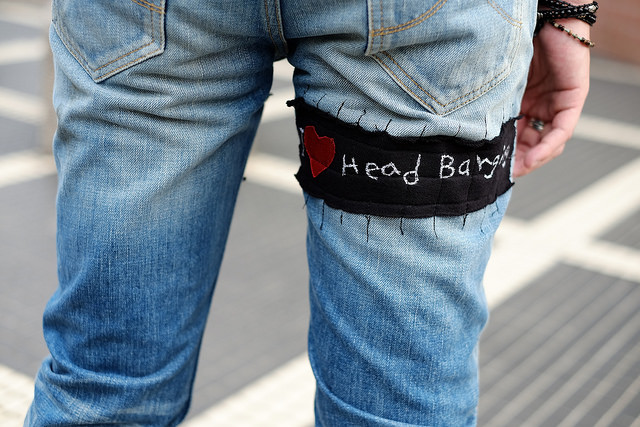 JEANSDA金斯大Fenrir Metalhead Aged Jeans