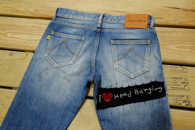 JEANSDA金斯大Fenrir Metalhead Aged Jeans