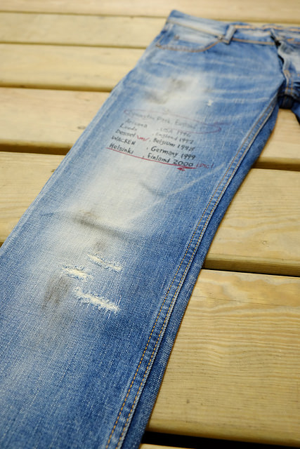 JEANSDA金斯大Fenrir Metalhead Aged Jeans