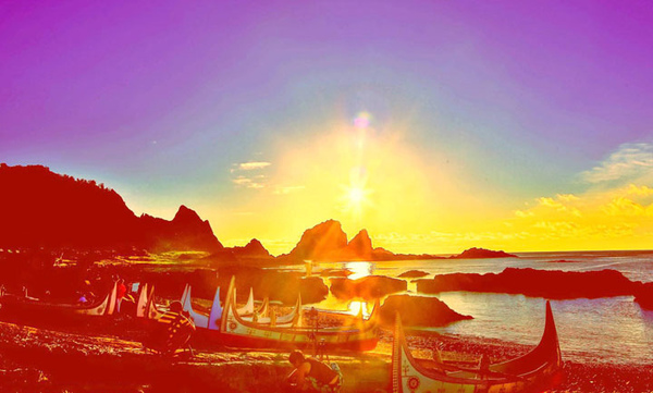 三仙台迎曙光 三仙台迎曙光