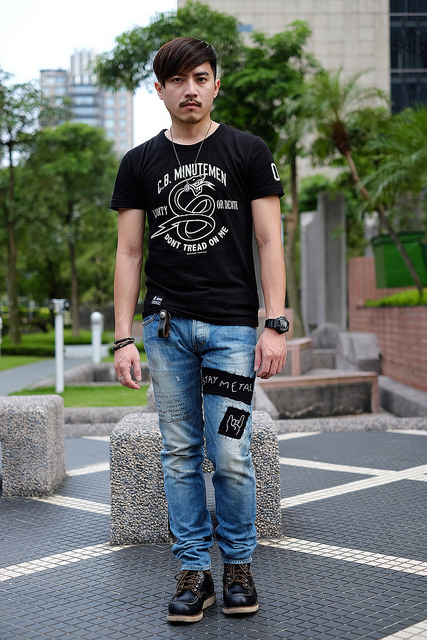 JEANSDA金斯大Fenrir Metalhead Aged Jeans
