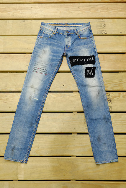 JEANSDA金斯大Fenrir Metalhead Aged Jeans