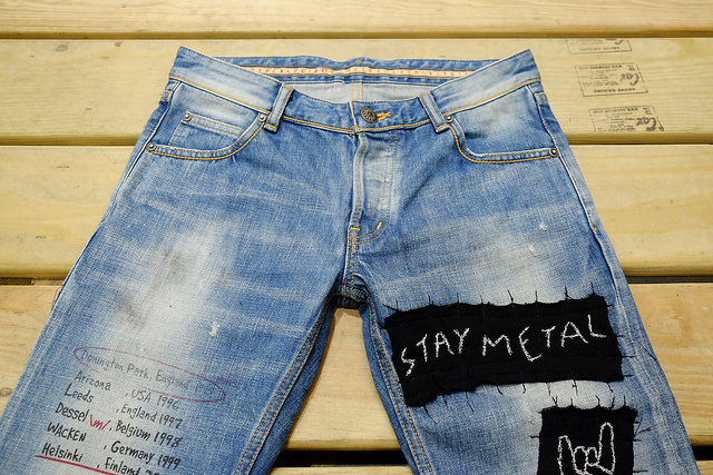 JEANSDA金斯大Fenrir Metalhead Aged Jeans