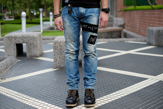 JEANSDA金斯大Fenrir Metalhead Aged Jeans