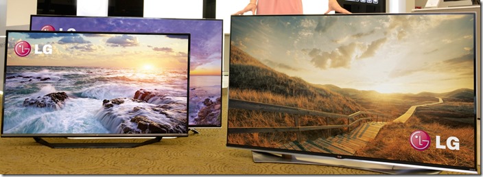 LG於2015 CES展出的4K ULTRA HD TV，搭載Wide Color LED技術，運用不同的LED螢光體來顯示更完美的色階以及栩栩如生的影像