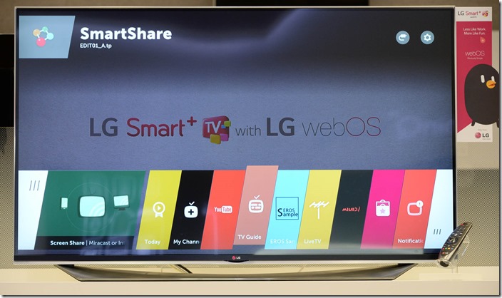 LG全新webOS 2.0智慧型電視平台，開創簡易直覺操作經驗