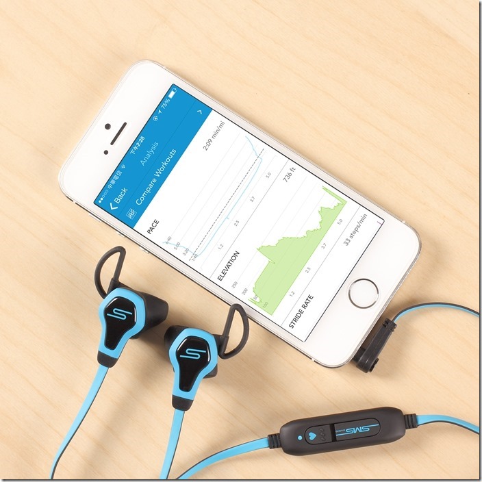 SMS Audio x Intel BioSport運動耳機可直接與手機應用程式Runkeeper同步使用