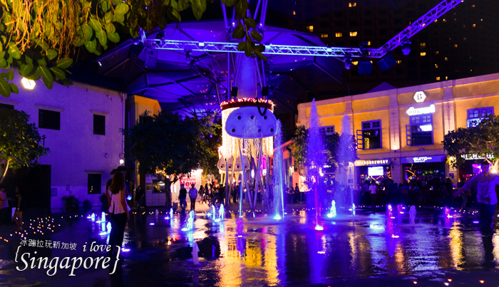 新加坡夜景,克拉碼頭,新加坡摩天輪,金沙酒店水幕燈光秀,濱海灣花園,super tree,