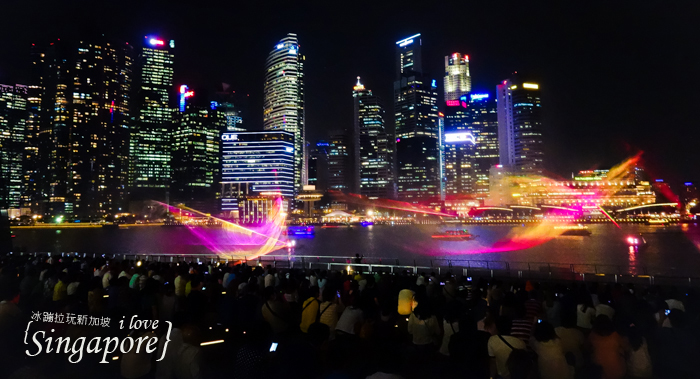 新加坡夜景,克拉碼頭,新加坡摩天輪,金沙酒店水幕燈光秀,濱海灣花園,super tree,