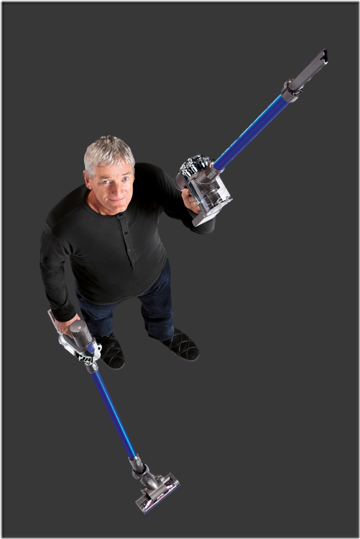 James_Dyson與無線手持吸塵器