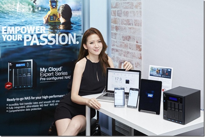 全新的My Cloud Expert 系列產品可進行高效能媒體串流，提供高達24 TB的儲存空間，同時可擁有檔案的安全性與穩定性，不論使用者身在何處都可輕鬆存取。