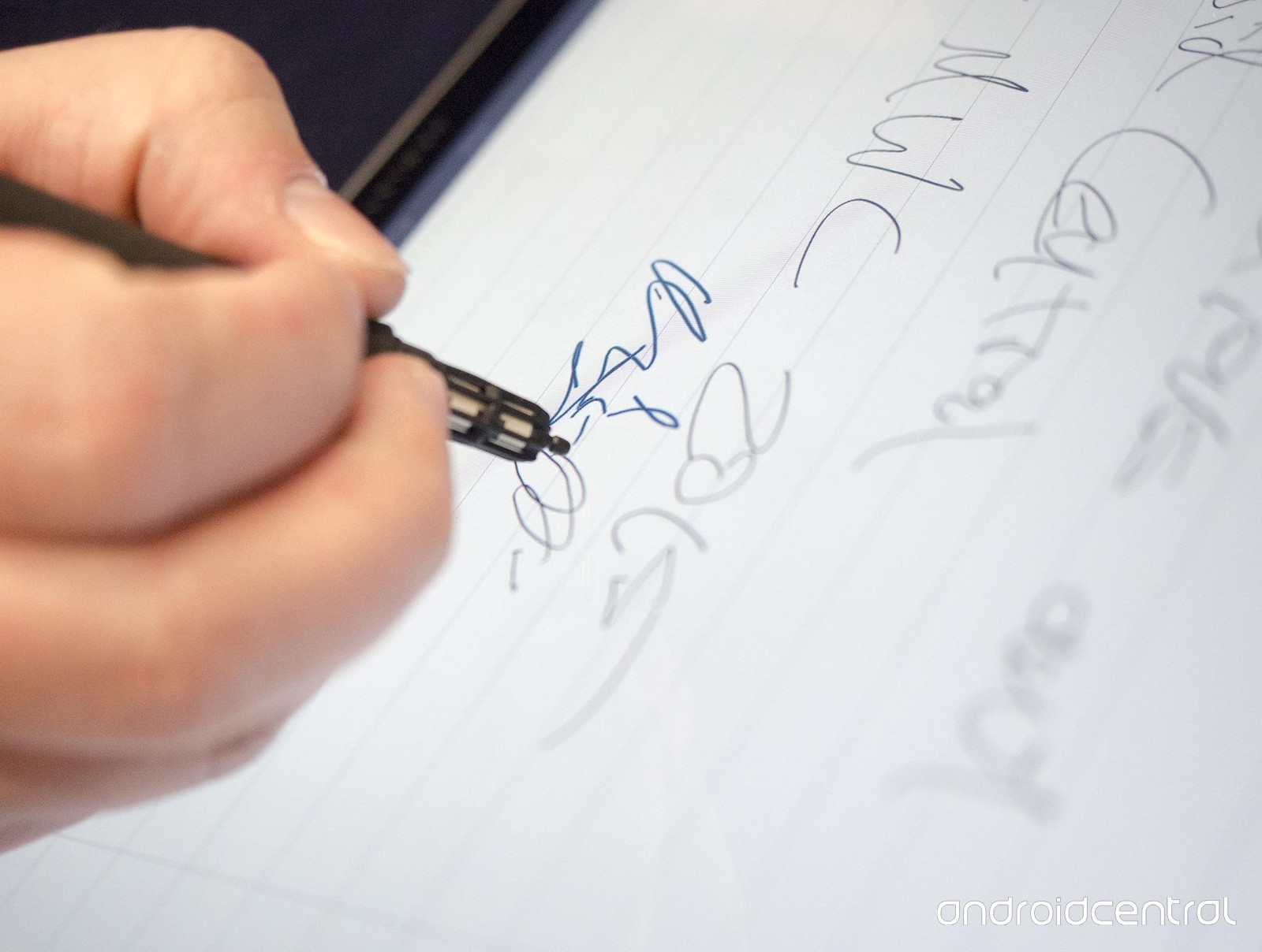 hp-pro-slate-pen-writing