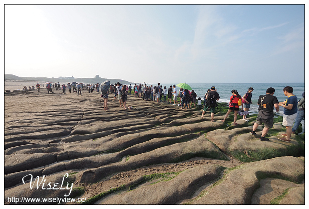 【遊記】新北市。北海岸景點美食一日遊:淡水紫藤咖啡園、猿人森活&海邊的家Café、石門老梅綠石槽、富基漁港夕照、慧琪活海鮮&味味代客料理