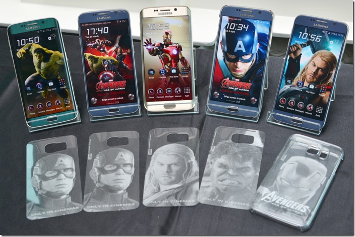 三星電子宣布將引進Galaxy S6與S6 edge獨家「復仇者聯盟背蓋」