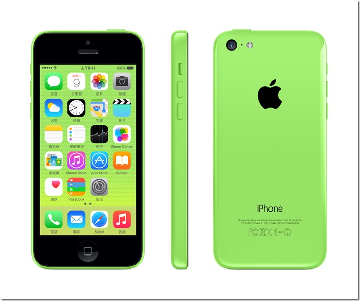 iPhone 5c 16G，原價18,900元，特價9,900元。