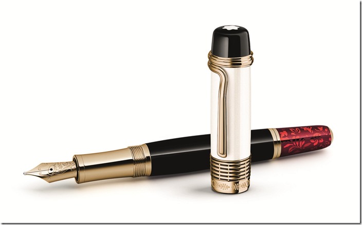 111673 2015年萬寶龍藝術贊助系列盧奇亞諾‧帕華洛帝(Luciano Pavarotti)限量款4810書寫工具，建議售價NT$82,2...