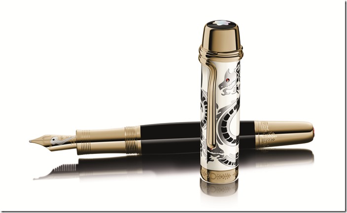 111674 2015年萬寶龍藝術贊助系列盧奇亞諾‧帕華洛帝(Luciano Pavarotti)限量款888書寫工具，建議售價NT$287,8...