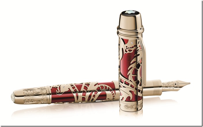 112484 2015年萬寶龍藝術贊助系列盧奇亞諾‧帕華洛帝(Luciano Pavarotti)限量款98書寫工具，建議售價NT$1,121,...