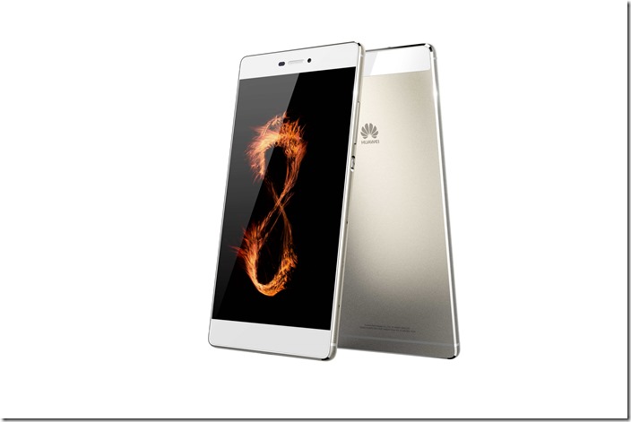 【HUAWEI】 HUAWEI P8 皓月銀