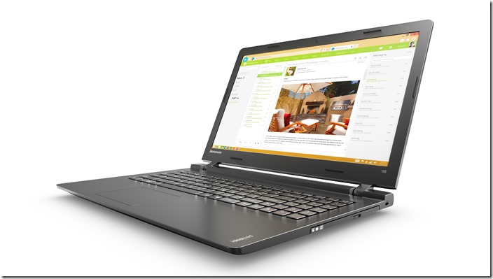 Lenovo ideaPad 100 – 基本功能最齊全的理想筆電