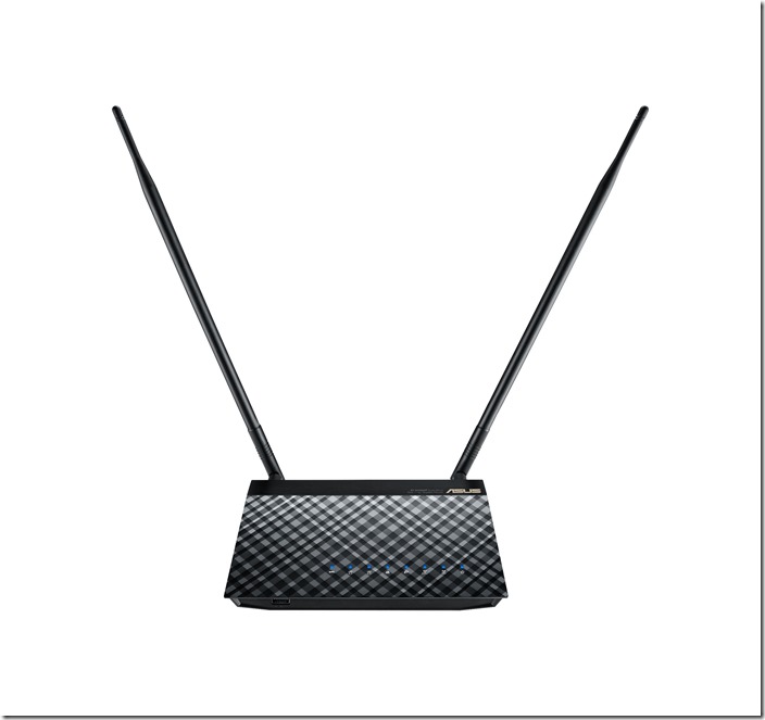 華碩全新RT-AC55UHP雙頻無線分享器，搭載獨家高功率天線設計，可大幅提升5GHz頻段無線覆蓋範圍