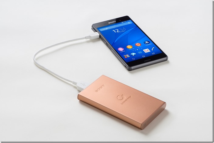 Sony 出全新行動電源CP-S5，鋁合金機身僅有141克，可高速同步充放電力。