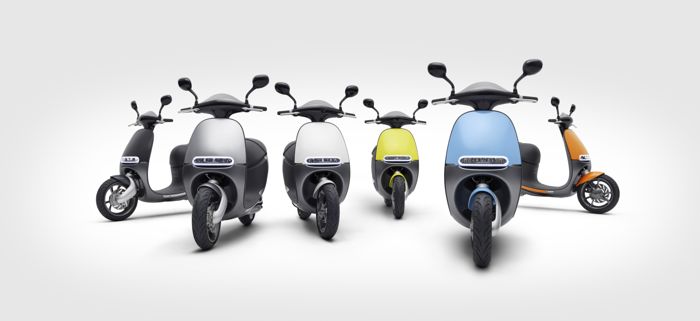 Gogoro Plus 產品照_六車色主視覺