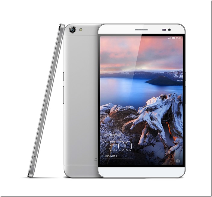 【HUAWEI】 HUAWEI MediaPad X2 月光銀