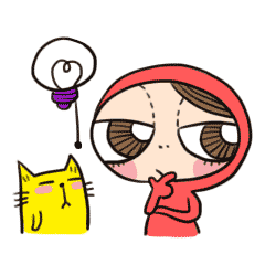 WeChat新聞圖檔貼圖波卡蒂與好友Pocotee & Friends(單)_想到了