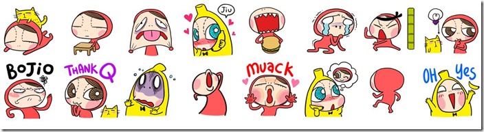 WeChat新聞圖檔貼圖_波卡蒂與好友Pocotee & Friends