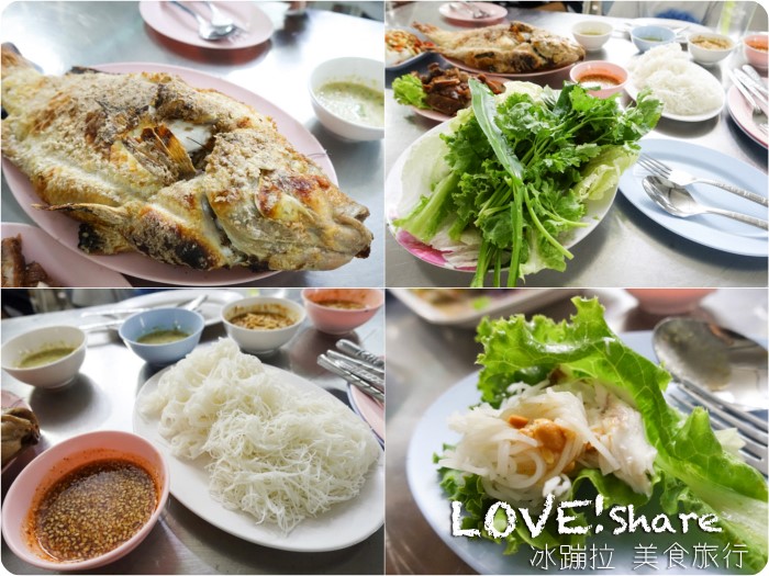 曼谷小吃,曼谷烤魚,人妖烤魚