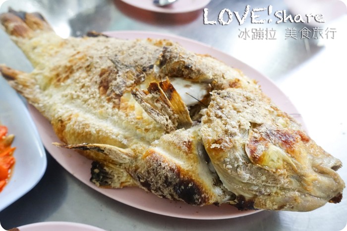 曼谷小吃,曼谷烤魚,人妖烤魚