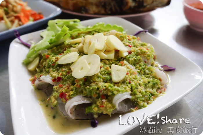 曼谷小吃,曼谷烤魚,人妖烤魚