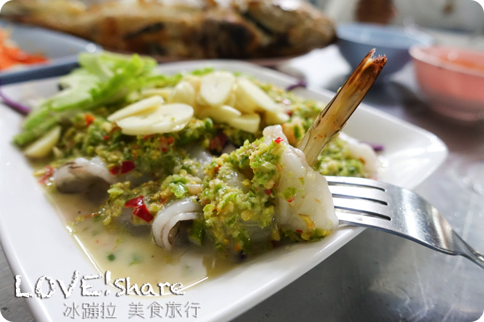 曼谷小吃,曼谷烤魚,人妖烤魚