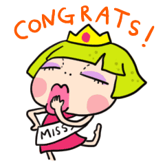 WeChat新聞圖檔貼圖活潑J女孩 Please J(單)_Congrats