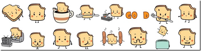 WeChat新聞圖檔貼圖TOASTEE