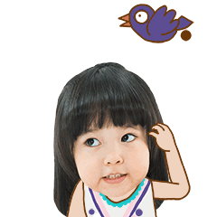 WeChat新聞圖檔貼圖萌寶大集合(單)_Dollybaby尷尬