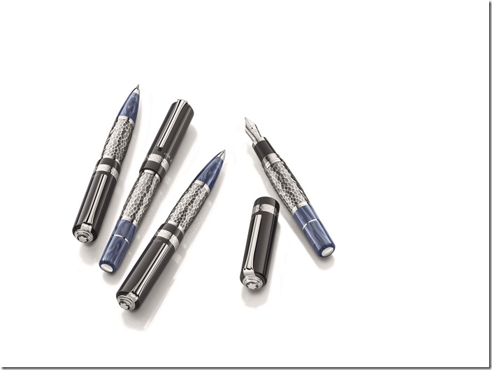 萬寶龍文學家系列列夫．托爾斯泰書寫工具，備有原子筆、鋼珠筆與鋼筆等多種款式。