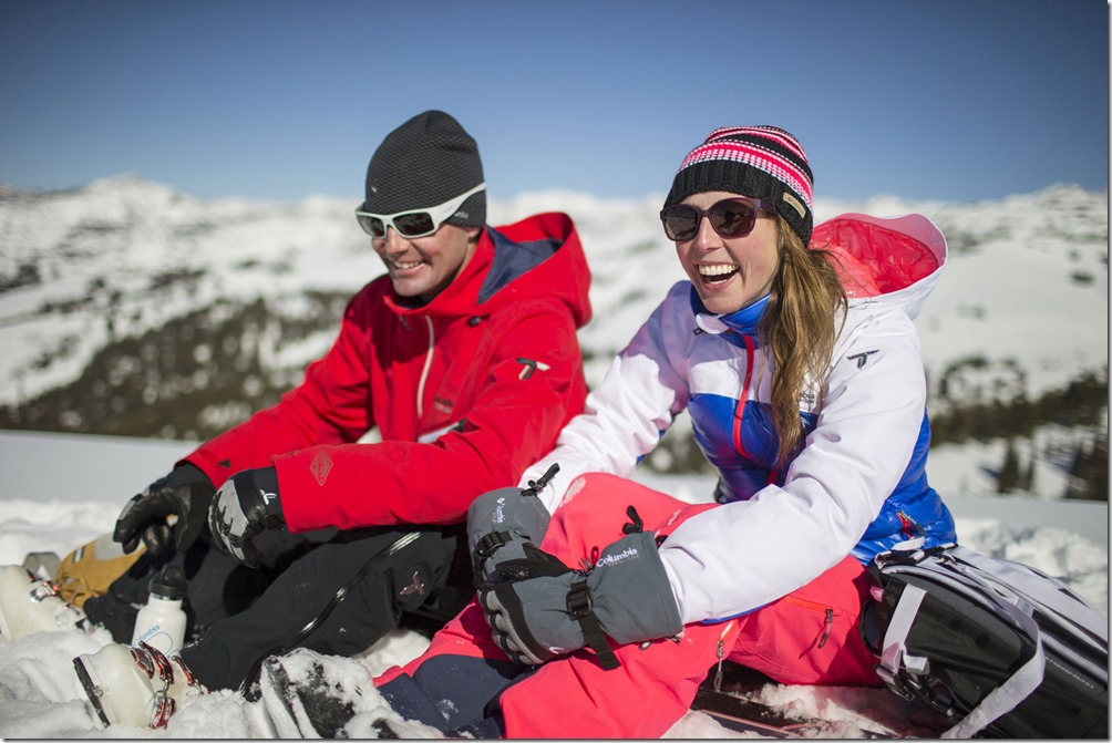 Columbia TITANIUM鈦系列秋冬形象圖