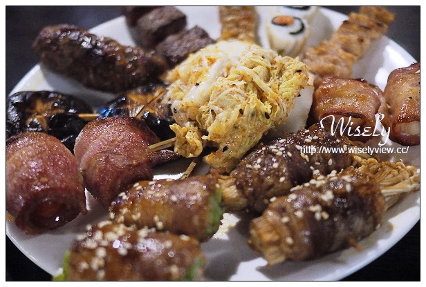 【食記】台北市。中山區：勝Win-日式串燒吧/居酒屋＠八條通超值綜合串燒拼盤料理，捷運松江南京站美食