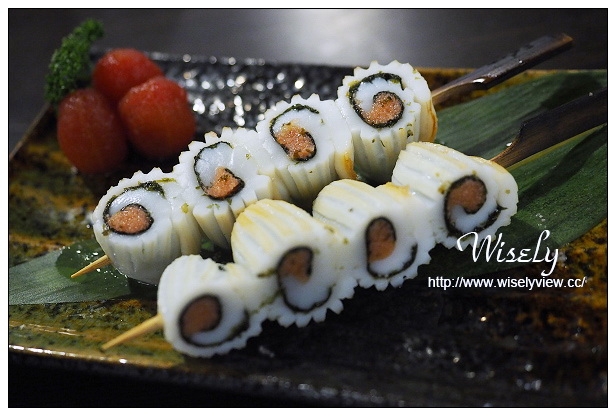 【食記】台北市。中山區：勝Win-日式串燒吧/居酒屋＠八條通超值綜合串燒拼盤料理，捷運松江南京站美食