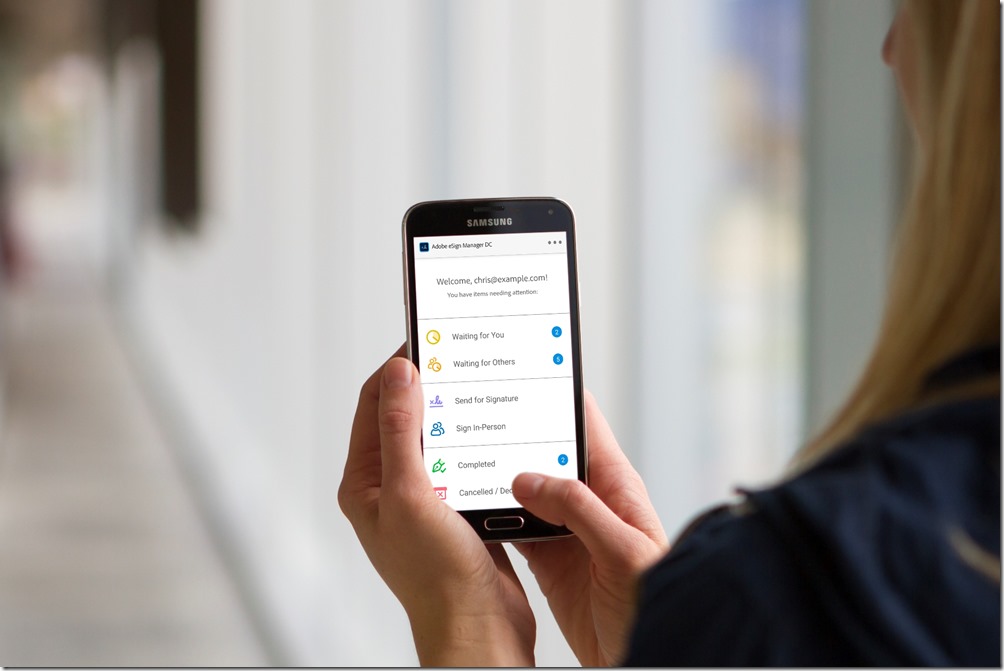 【Adobe新聞附件】Document Cloud 引入強大的全新電子簽章 (e-Sign) 和行動應用程式功能並擴大合作夥伴系統