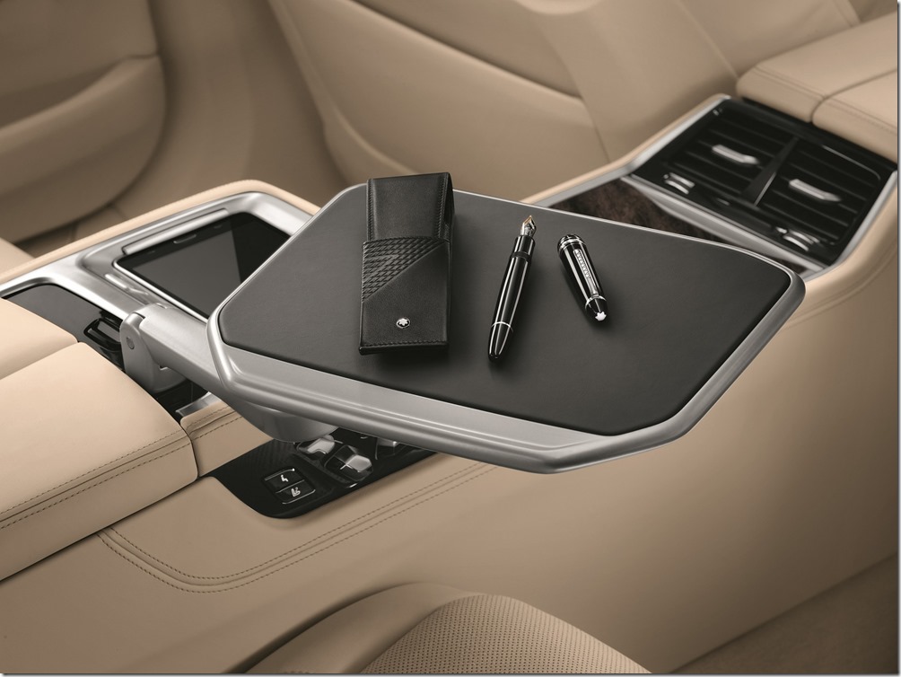 萬寶龍Meisterstück大師傑作系列BMW特別款筆套與LeGrand鉑金鋼筆，價格店洽。，