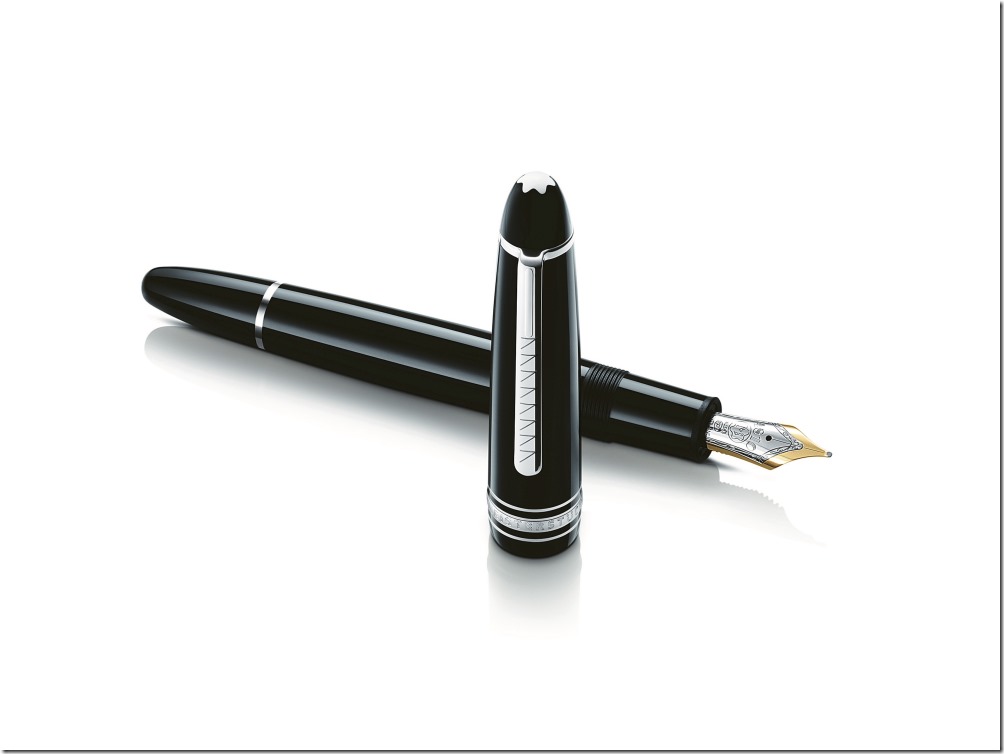 萬寶龍Meisterstück大師傑作系列BMW特別款LeGrand鉑金鋼筆，價格店洽。