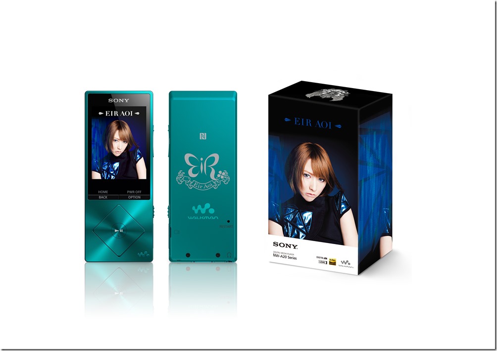 Sony Walkman NW-A25  動漫歌姬藍井艾露特別版在台限量販售。