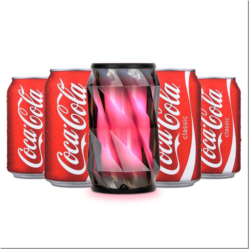 體積輕巧，無論直立、握拿或放在背包上，皆適得其所