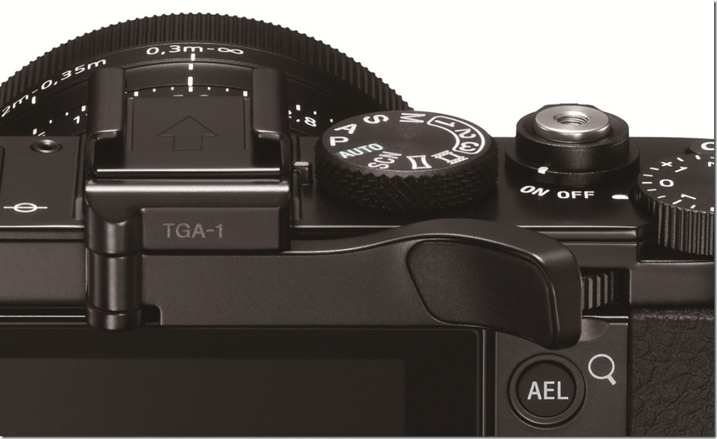 圖4. Sony RX1R II 配件【TGA-1】外接拇指握座_安裝示意圖